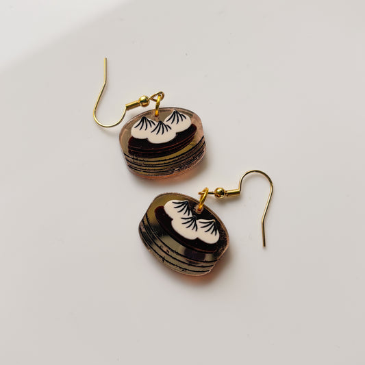 DIM SUM ACRYLIC EARRINGS