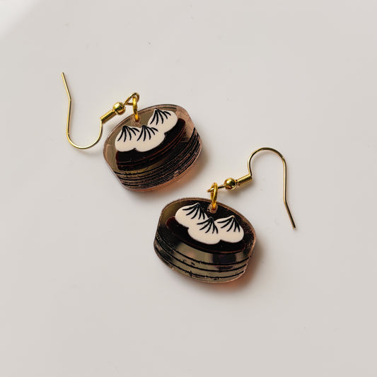 DIM SUM ACRYLIC EARRINGS
