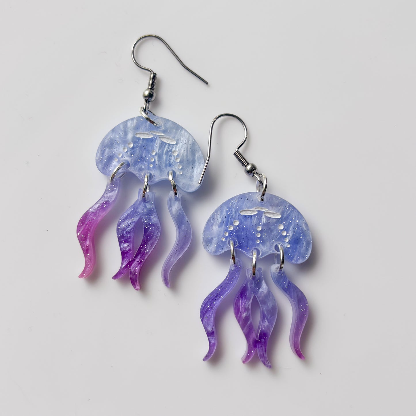 JELLYFISH ACRYLIC EARRINGS