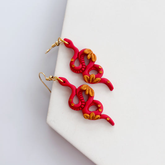 LUNAR NEW YEAR SNAKE EARRINGS