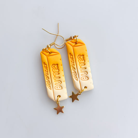 BUTTER STICK EARRINGS