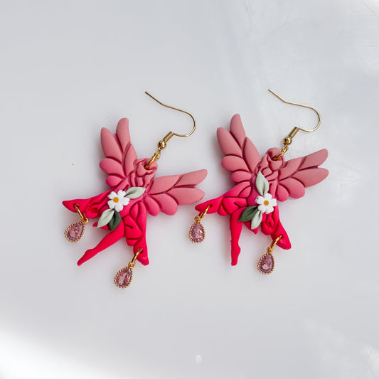 PINK FAIRY EARRINGS