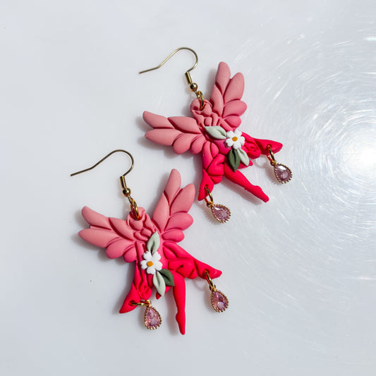 PINK FAIRY EARRINGS