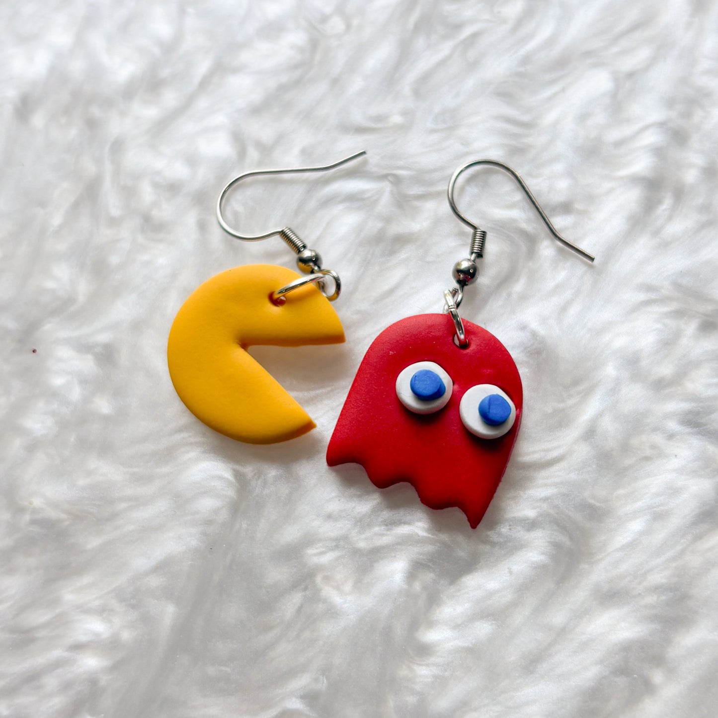PACMAN MISMATCHED EARRINGS