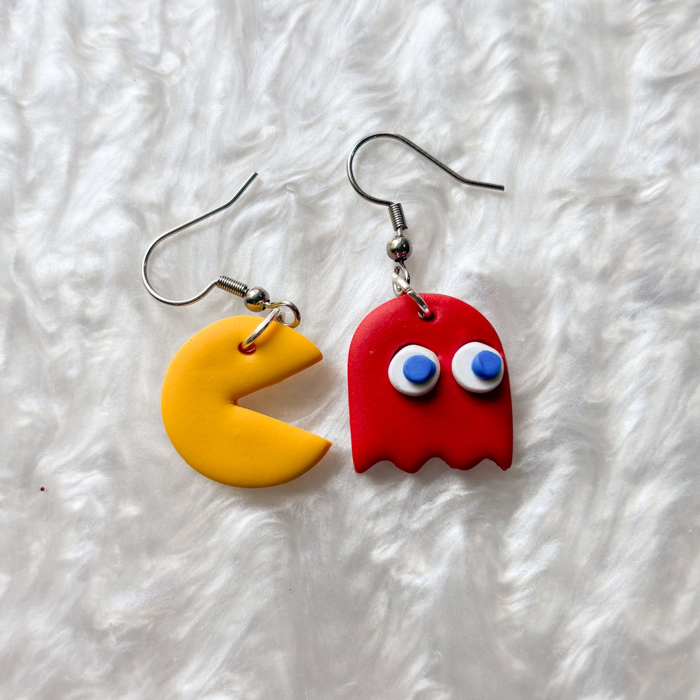 PACMAN MISMATCHED EARRINGS