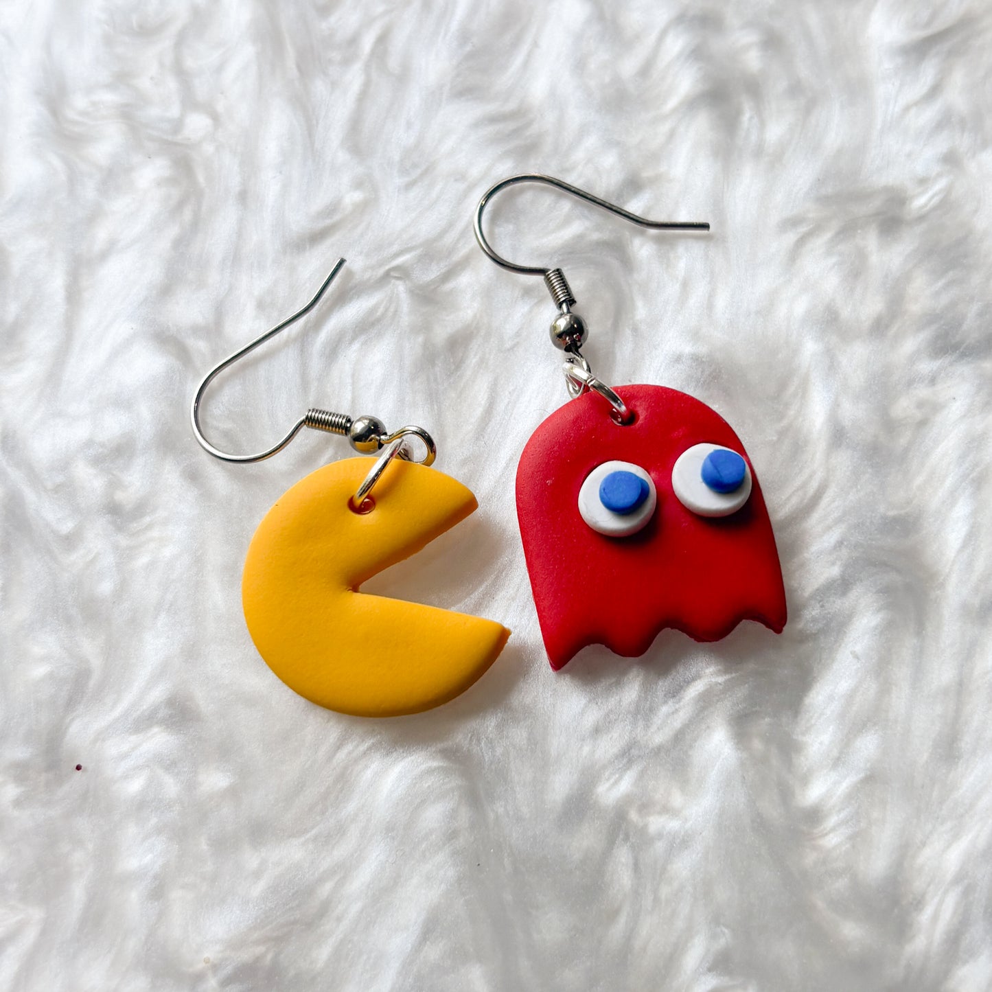 PACMAN MISMATCHED EARRINGS