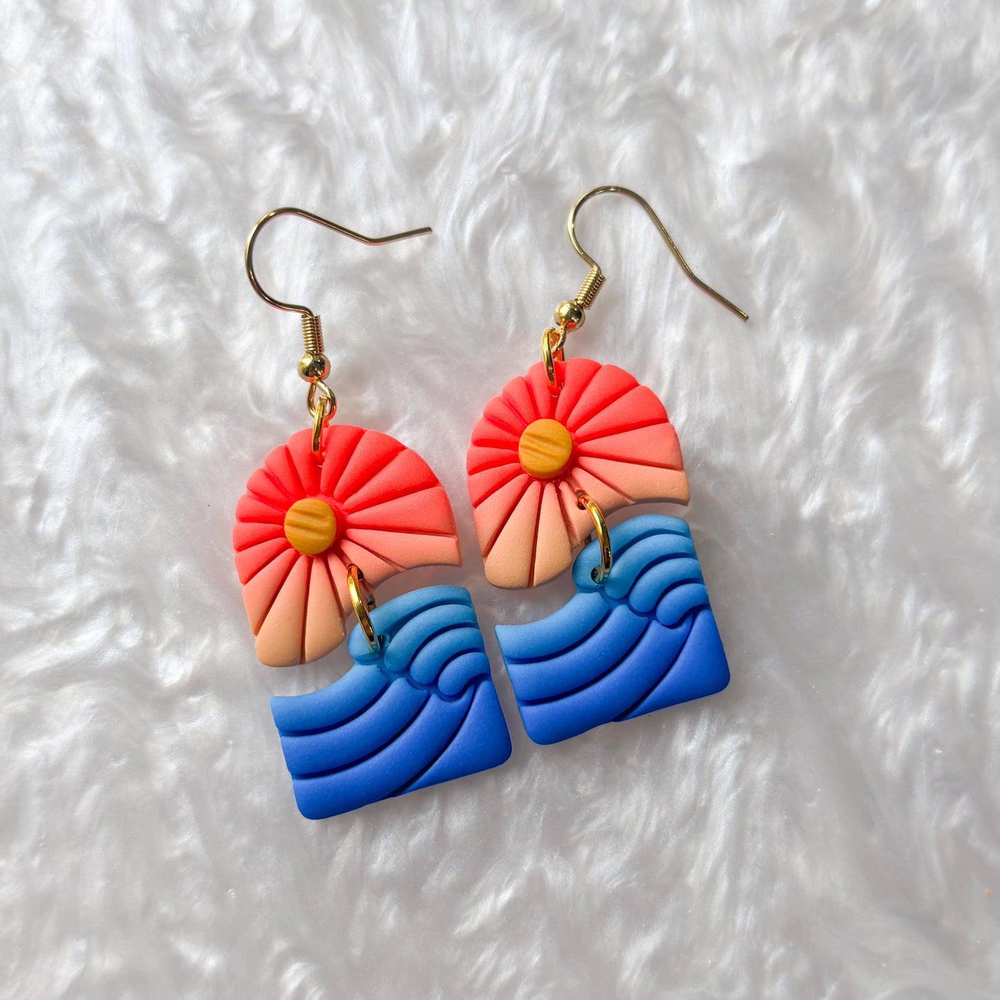 SUNSET OCEAN EARRINGS
