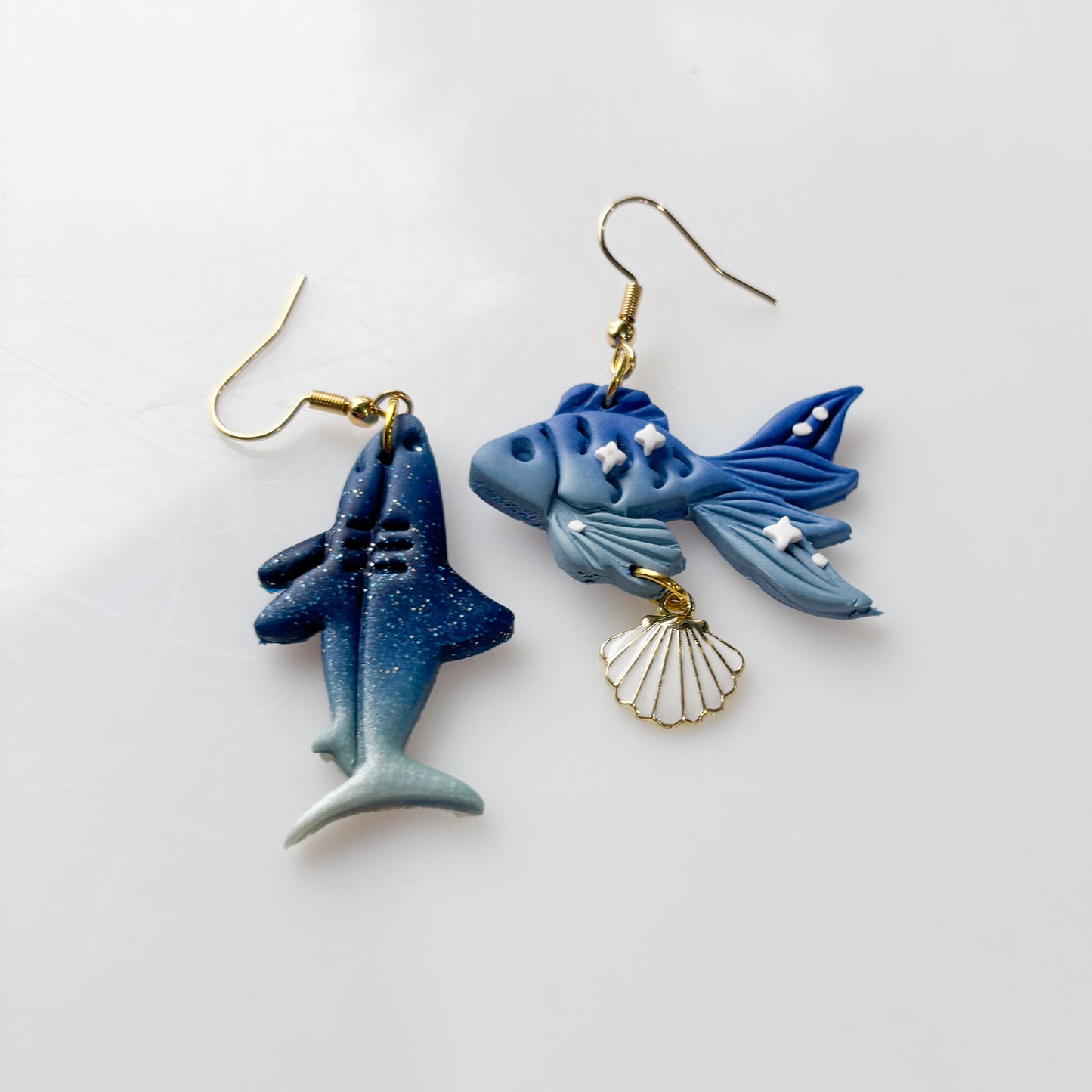 SHARK & FISH EARRINGS