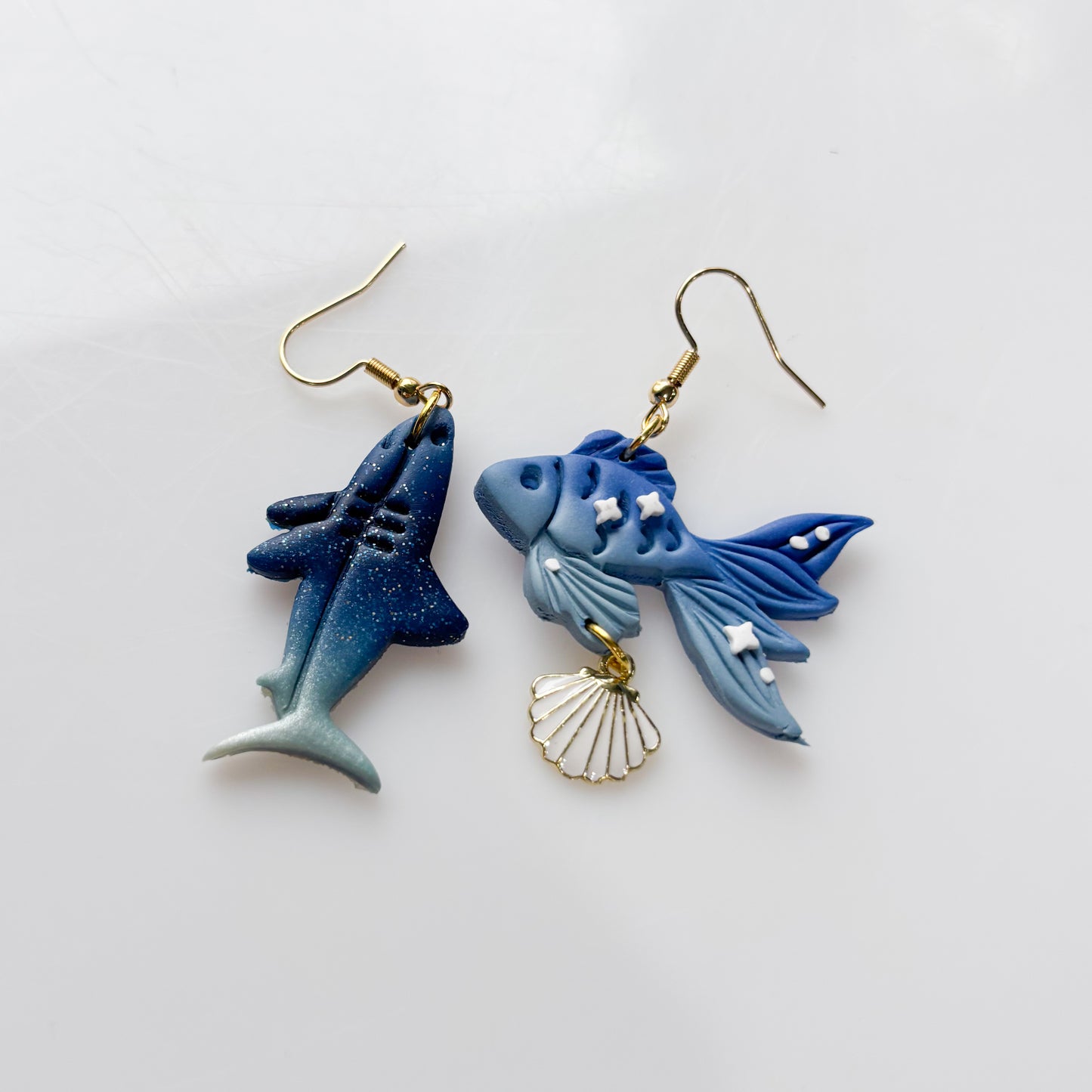 SHARK & FISH EARRINGS