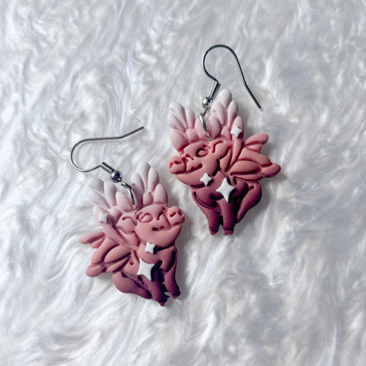 'WHEN PIGS FLY' EARRINGS
