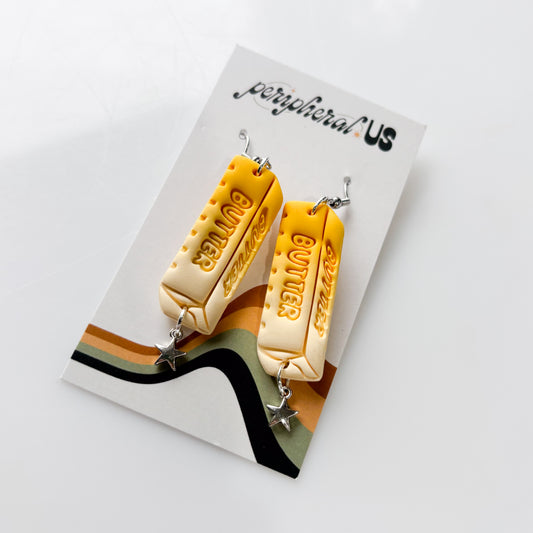 BUTTER STICK EARRINGS (VERSION 2)