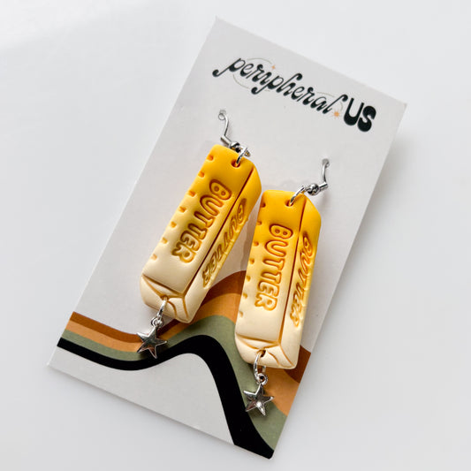 BUTTER STICK EARRINGS (VERSION 2)