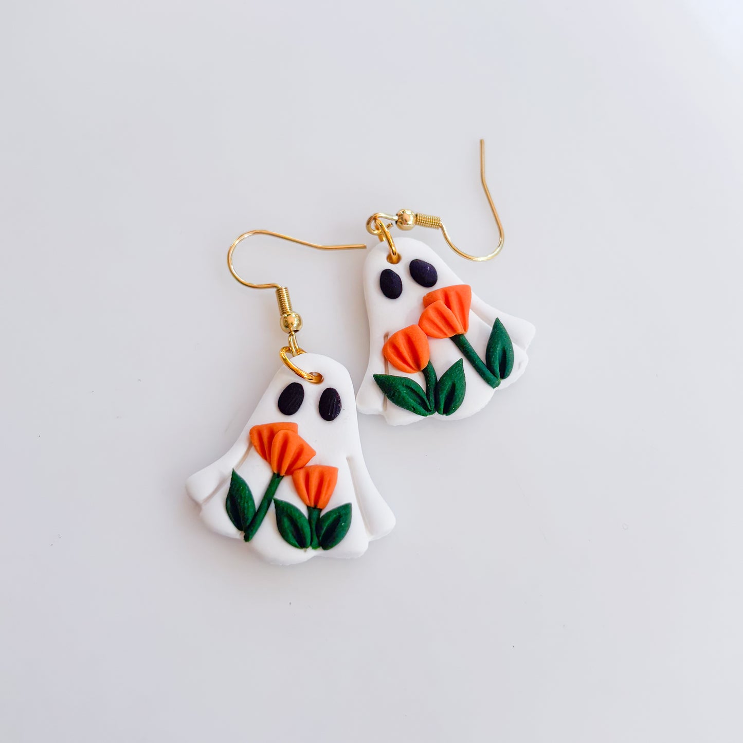 POPPY GHOST EARRINGS