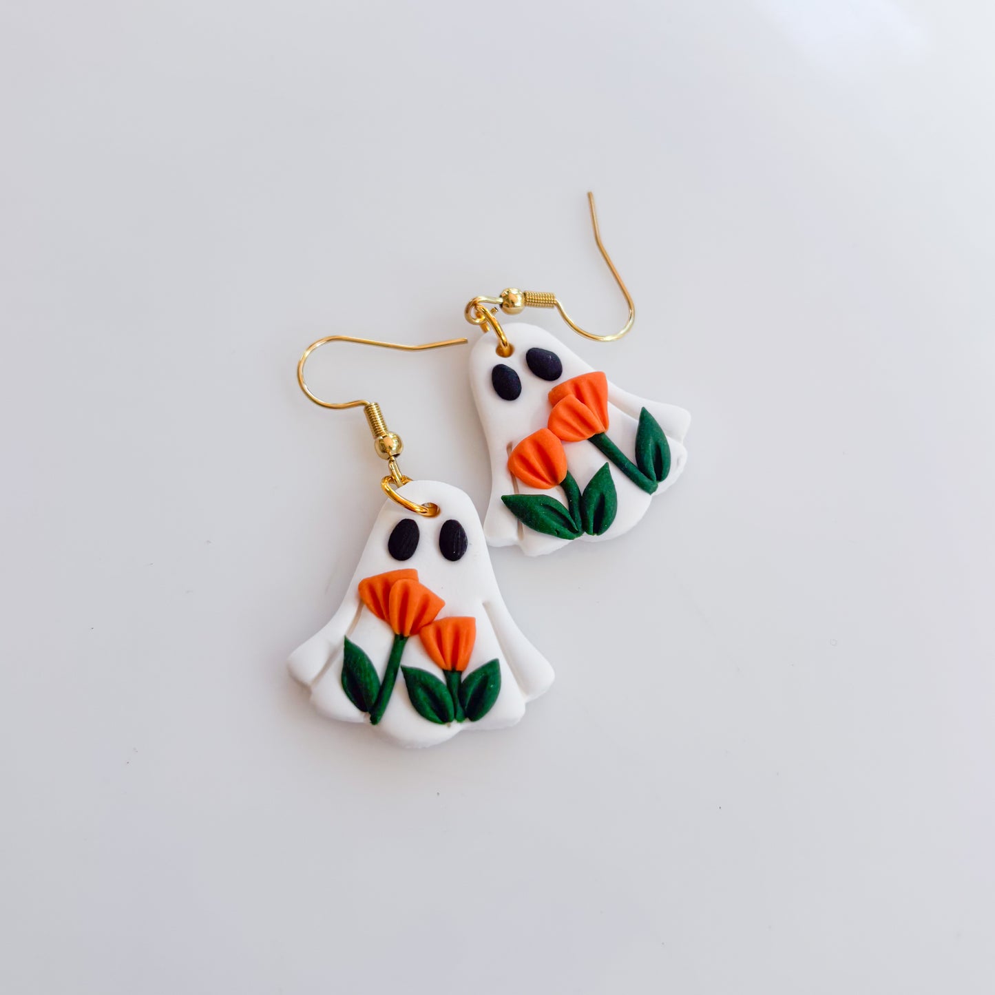 POPPY GHOST EARRINGS