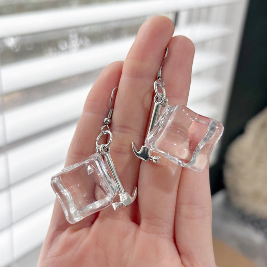 CRUSHED ICE EARRINGS