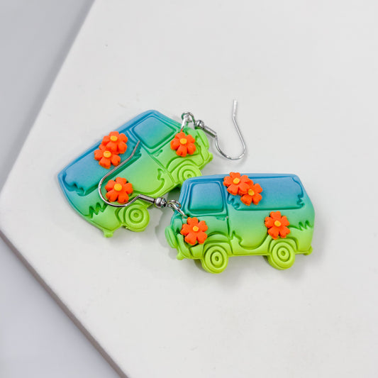 MYSTERY MACHINE EARRINGS