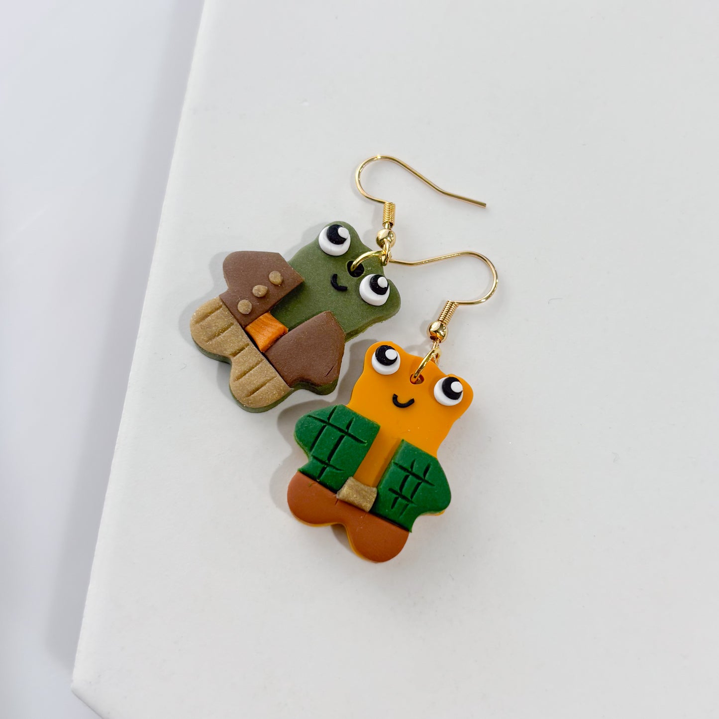 FROG AND TOAD EARRINGS