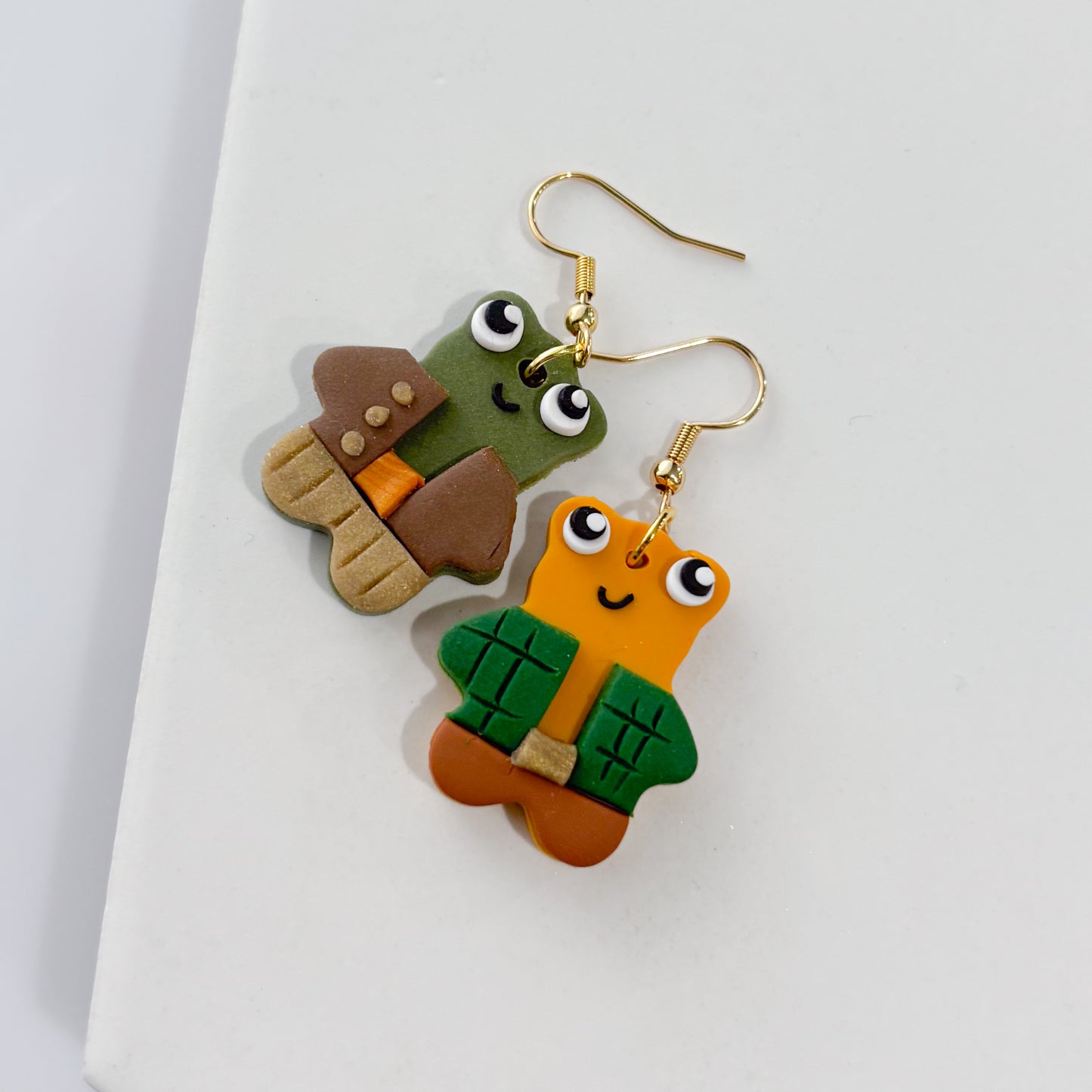 FROG AND TOAD EARRINGS