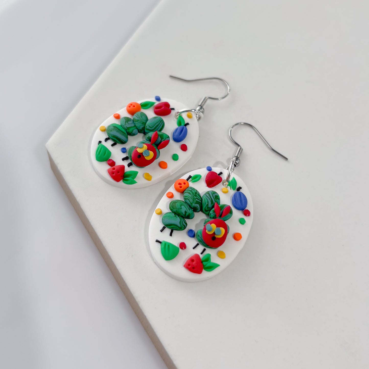 HUNGRY CATERPILLAR EARRINGS