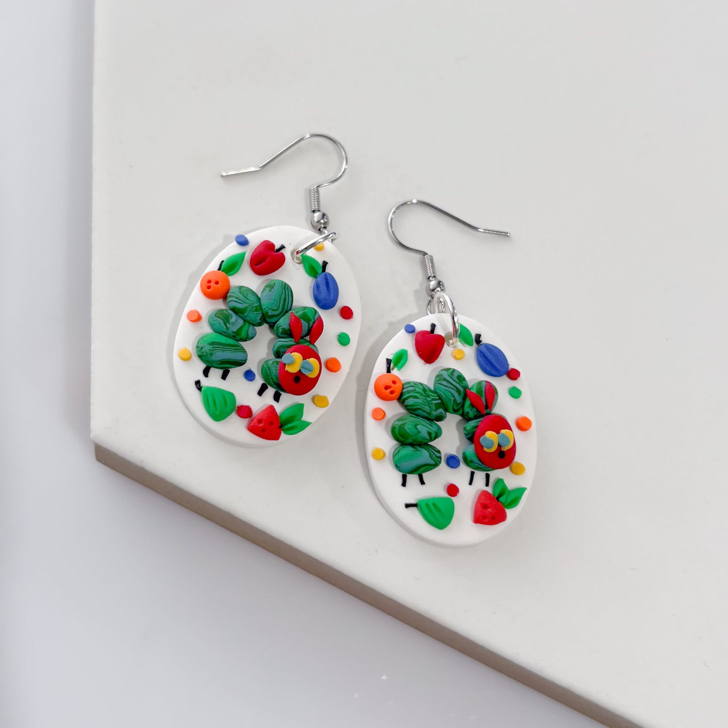 HUNGRY CATERPILLAR EARRINGS