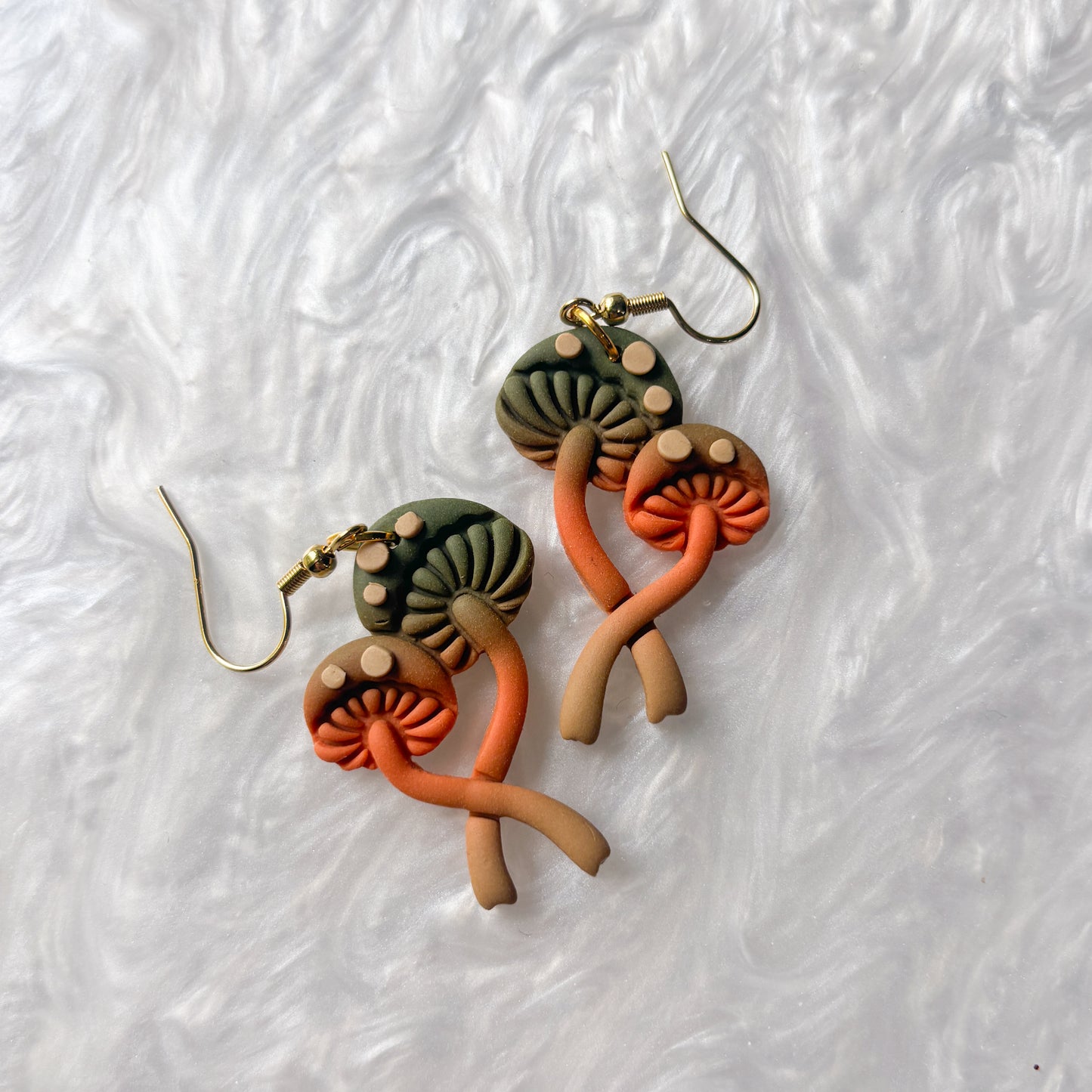 FALL MUSHROOM EARRINGS