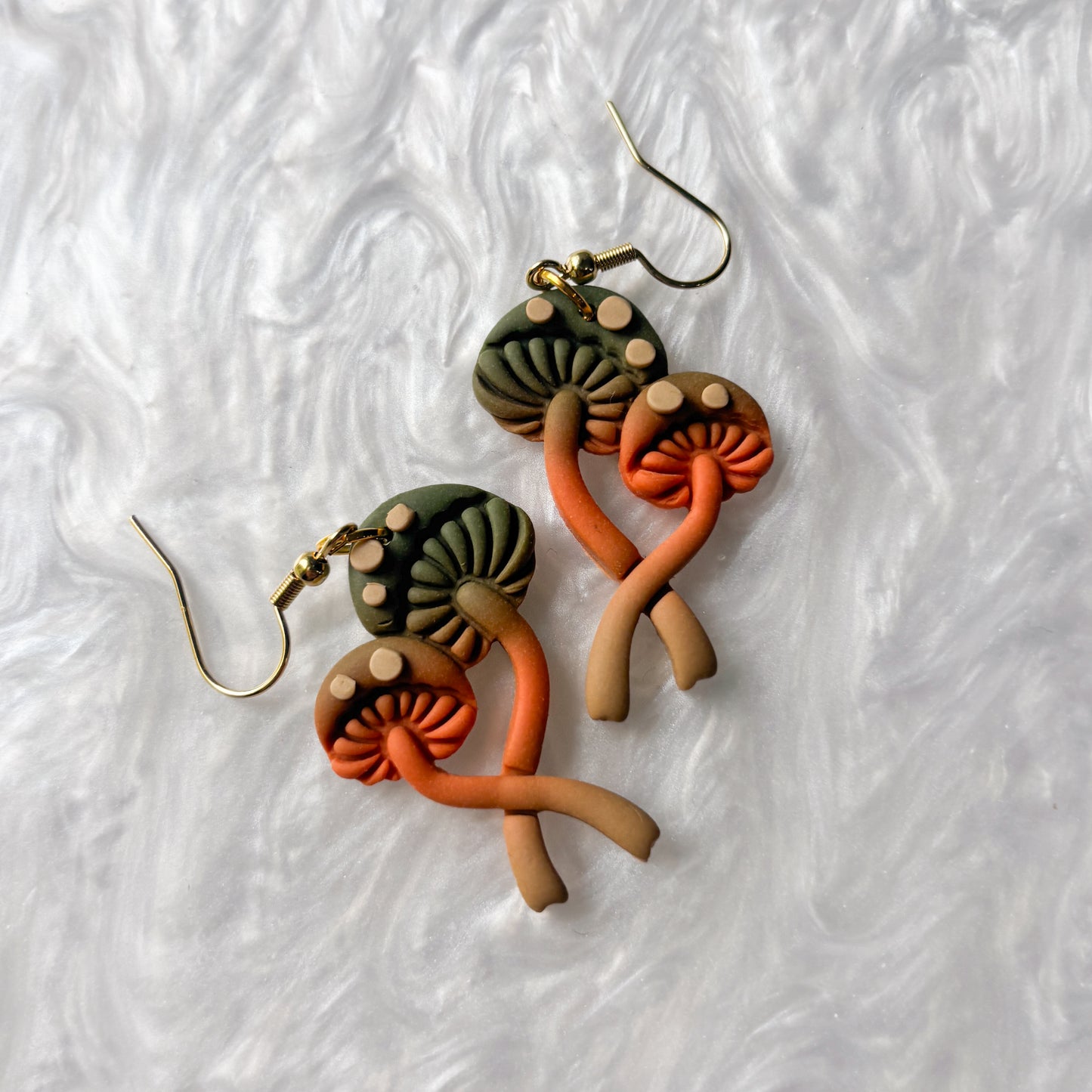FALL MUSHROOM EARRINGS