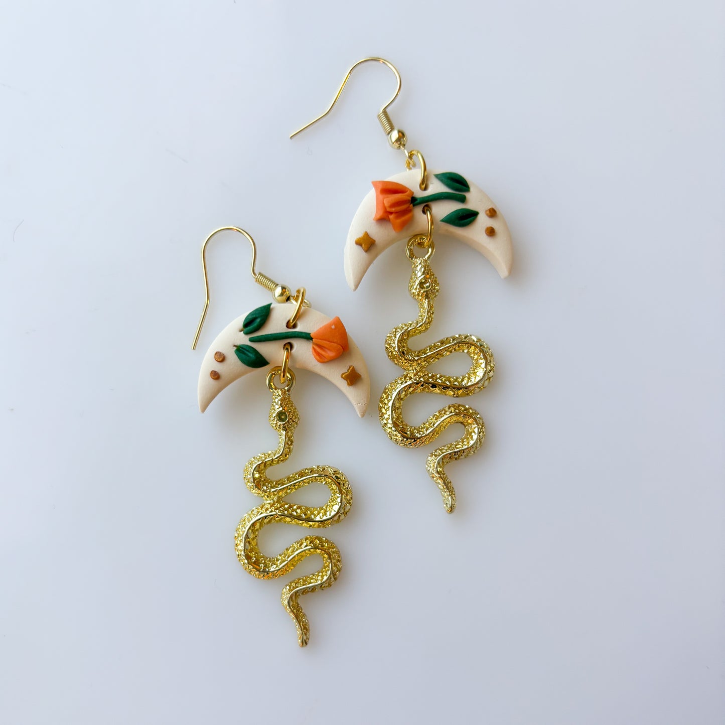 POPPY MOON SNAKE EARRINGS