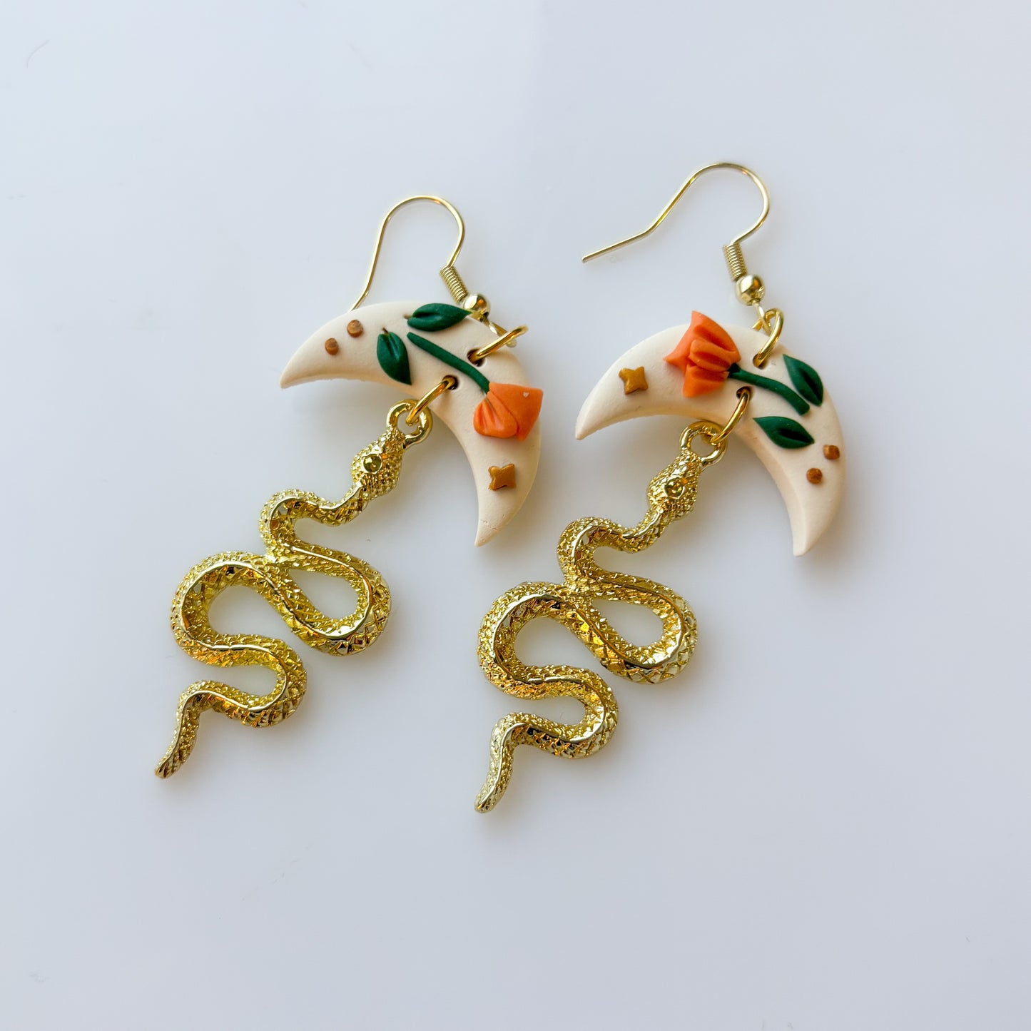 POPPY MOON SNAKE EARRINGS