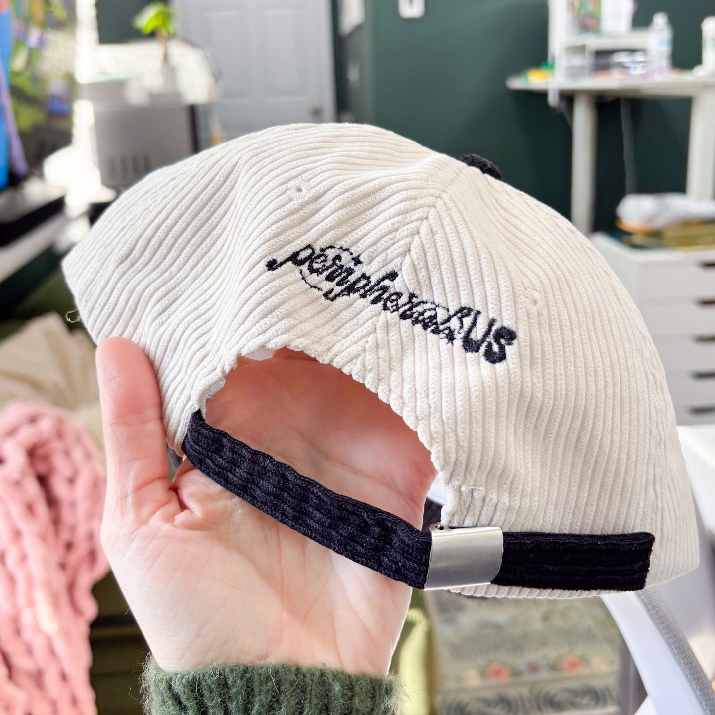 ZOOM ZOOM SKATEBOARDING GOOSE CORDUROY CAP