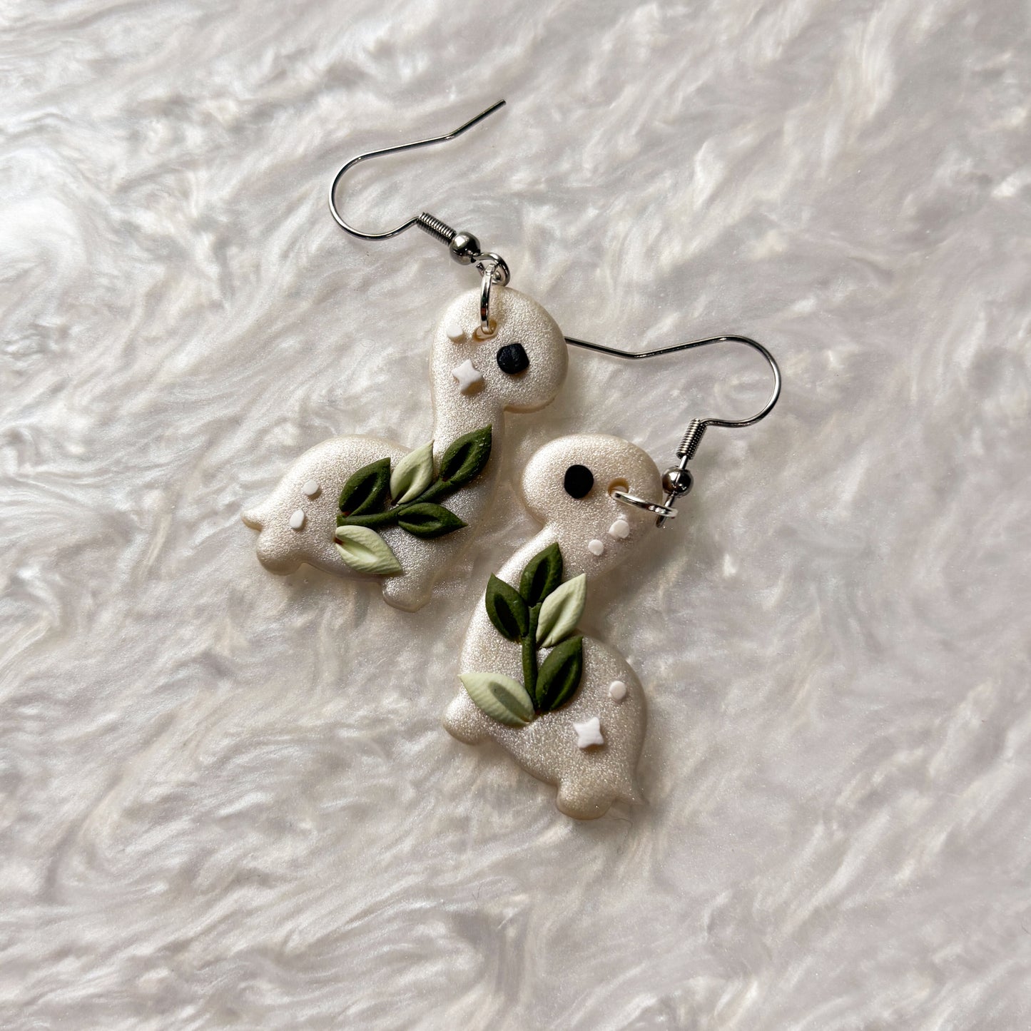 CELESTIAL VINE DINO EARRINGS (BRONTO)