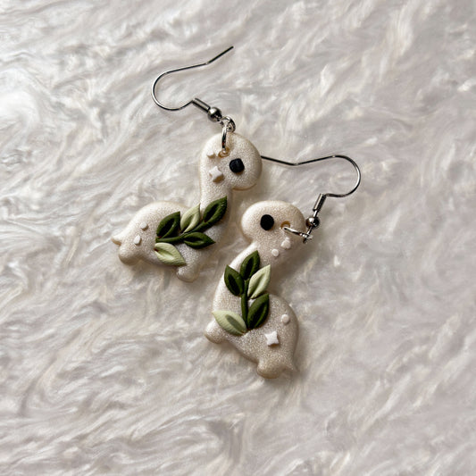 CELESTIAL VINE DINO EARRINGS (BRONTO)
