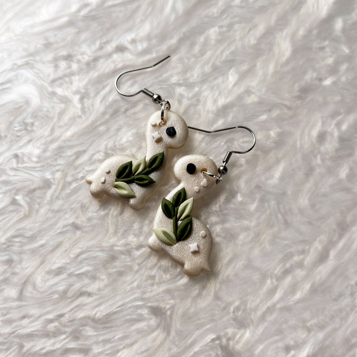 CELESTIAL VINE DINO EARRINGS (BRONTO)