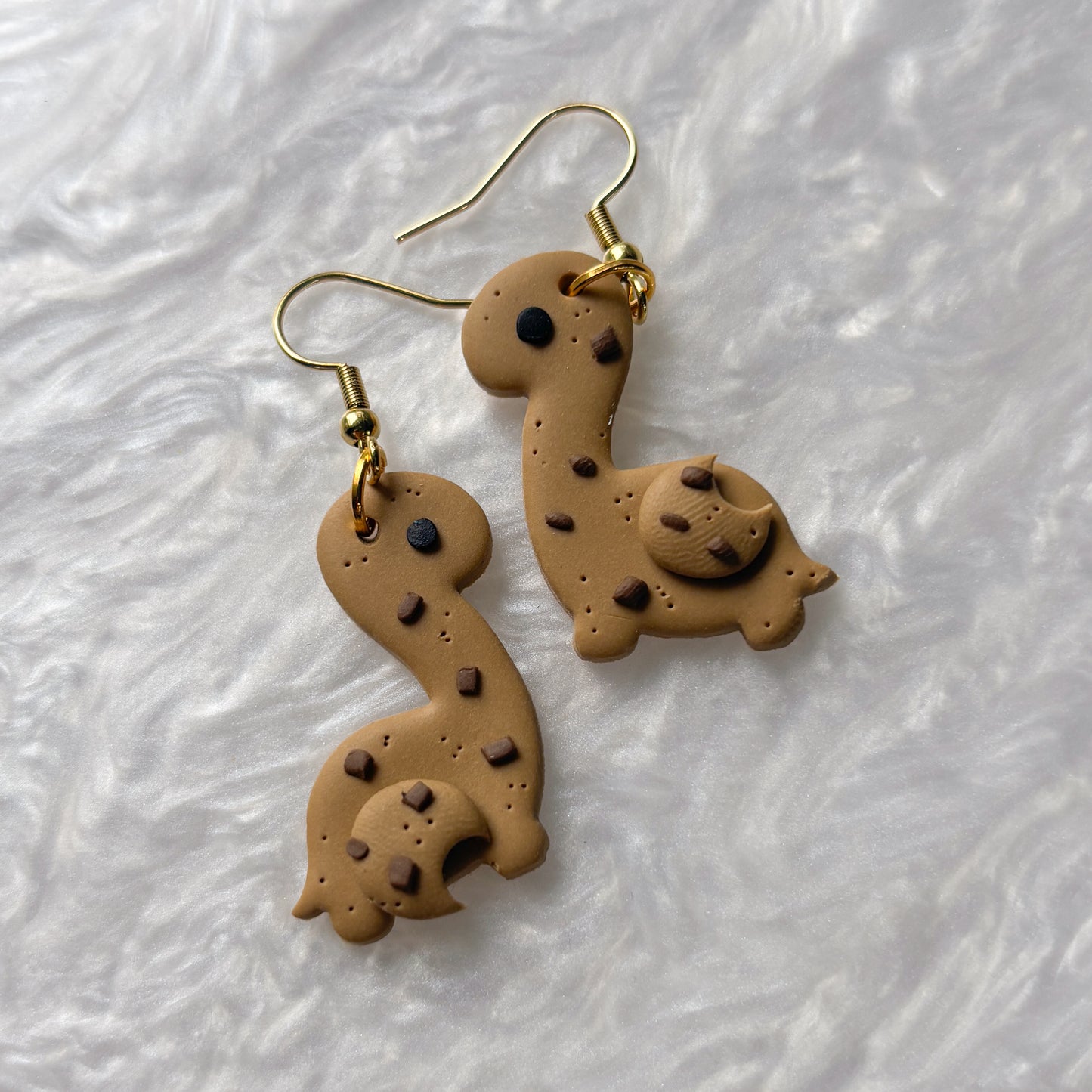COOKIE DINO EARRINGS (BRONTO)