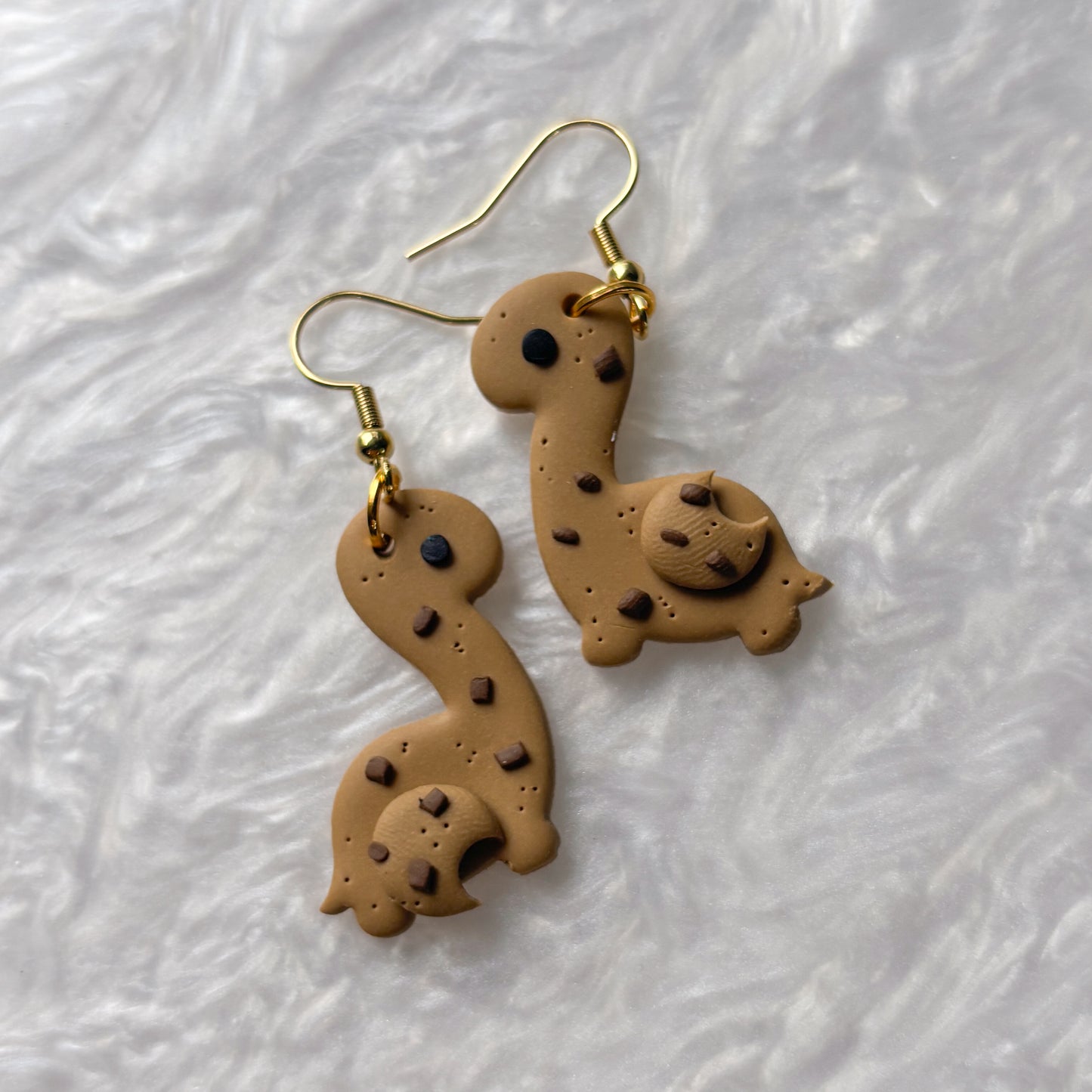 COOKIE DINO EARRINGS (BRONTO)