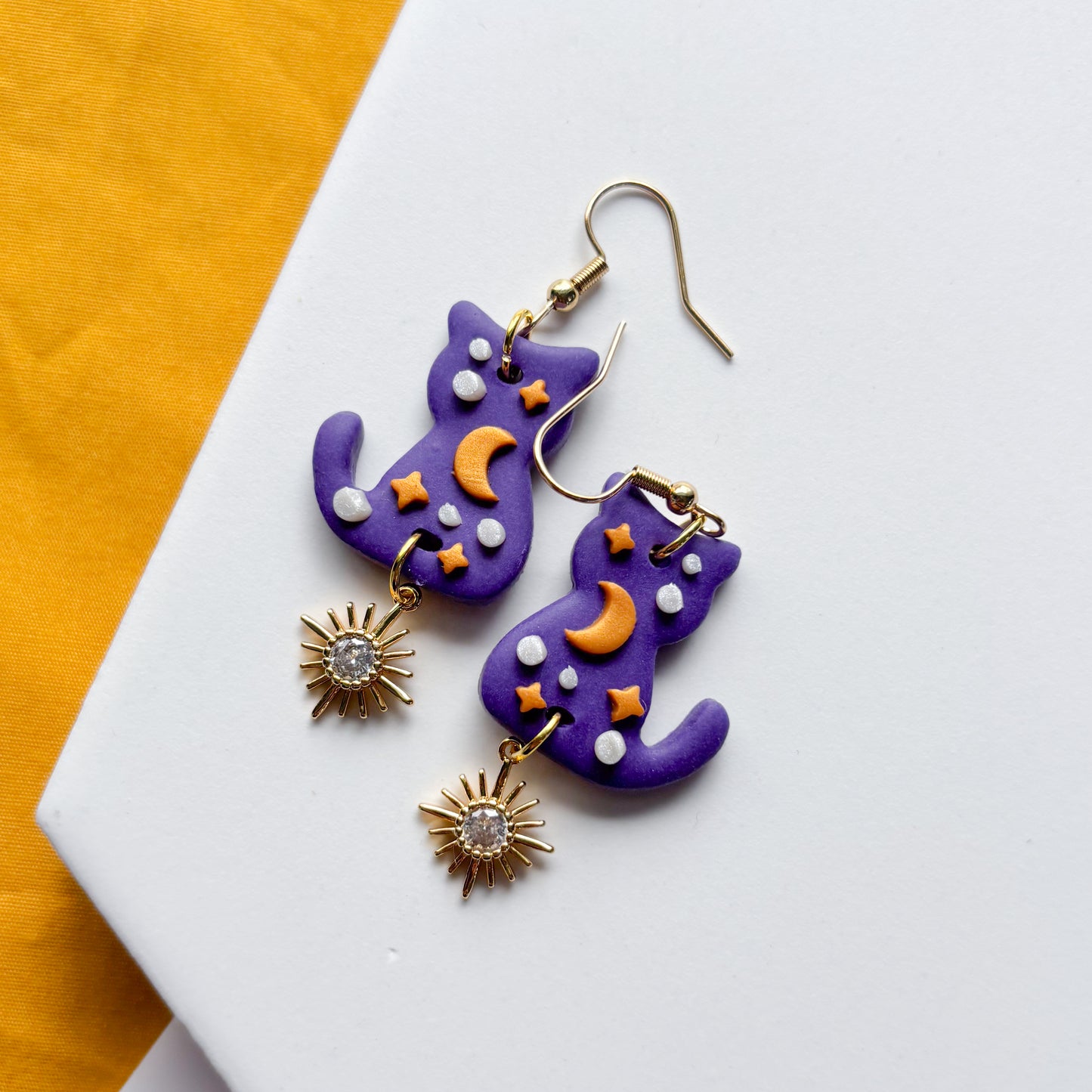 MAGIC & MOON CAT EARRINGS