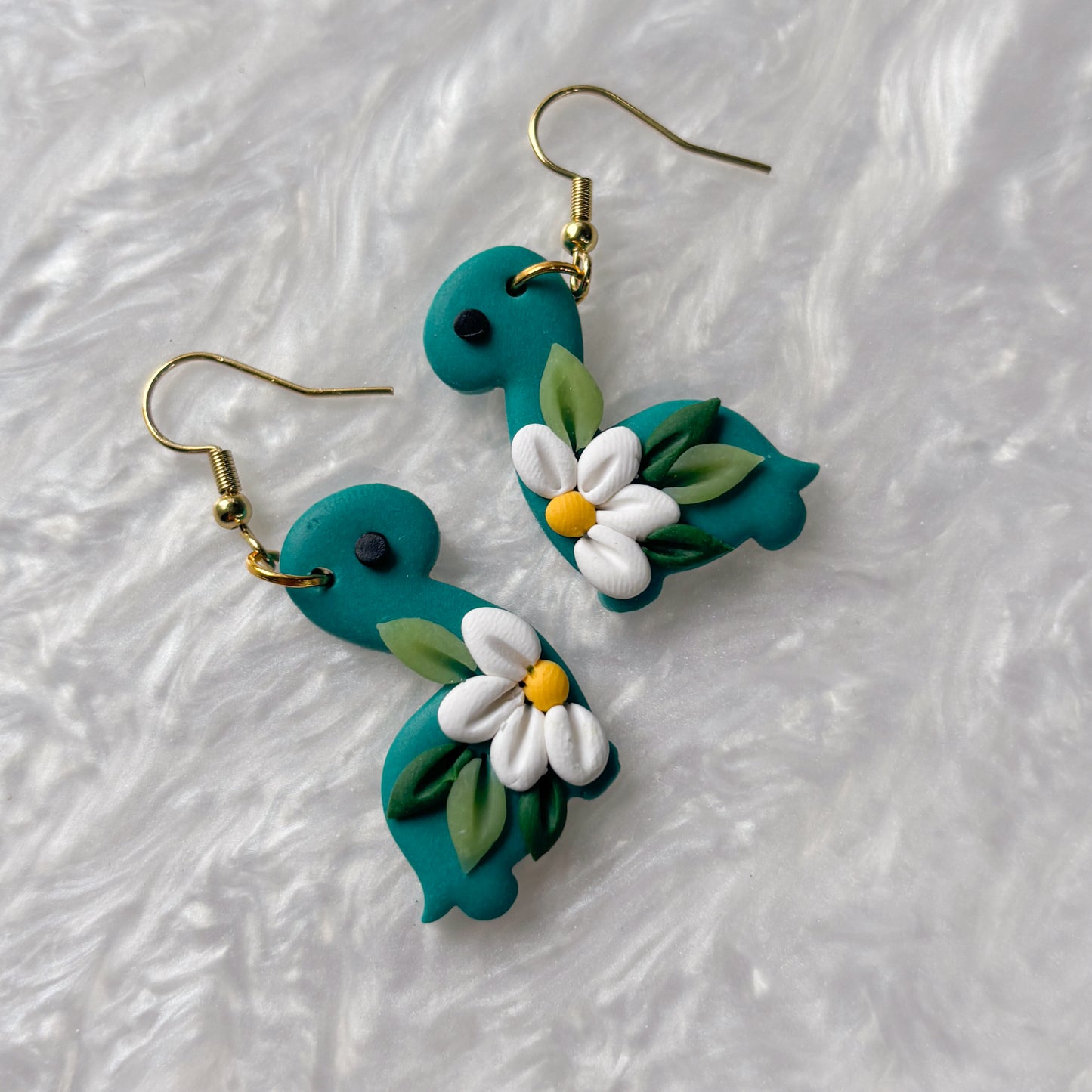 DAISY DINO EARRINGS (BRONTO)