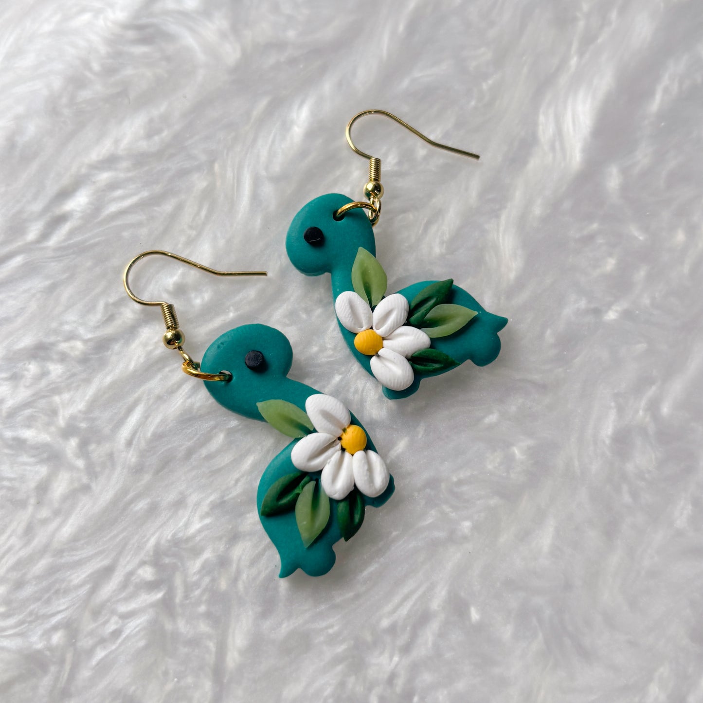DAISY DINO EARRINGS (BRONTO)