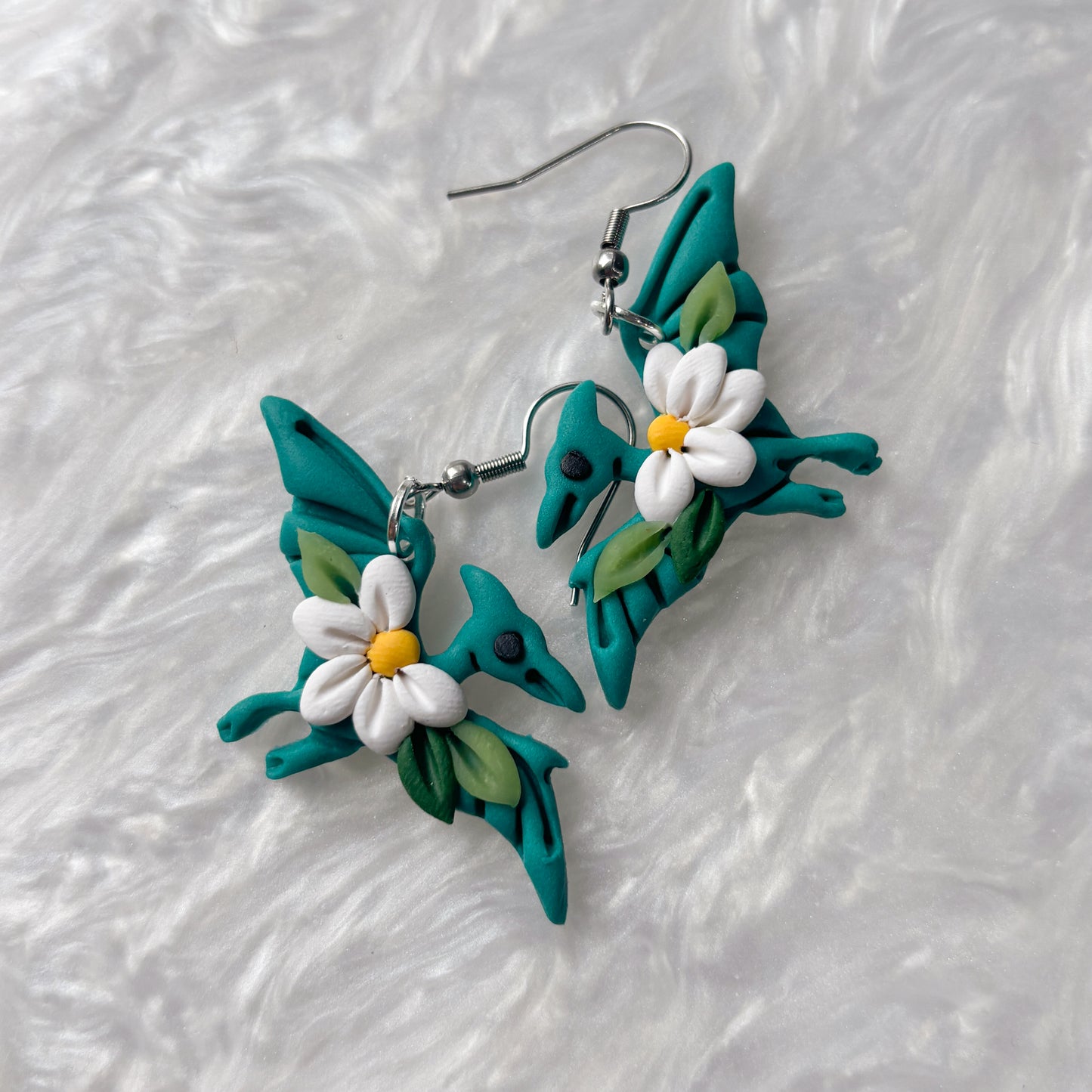 DAISY DINO EARRINGS (PTERODACTYL)