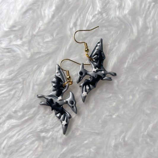 BAT DINO EARRINGS (PTERODACTYL)